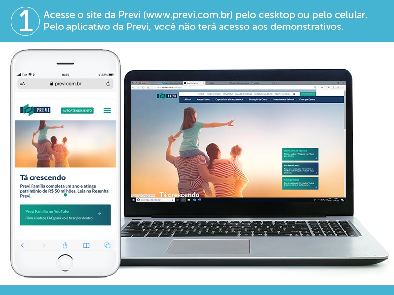 Ação IR Previ: passo a passo para download de demonstrativos no site da ...