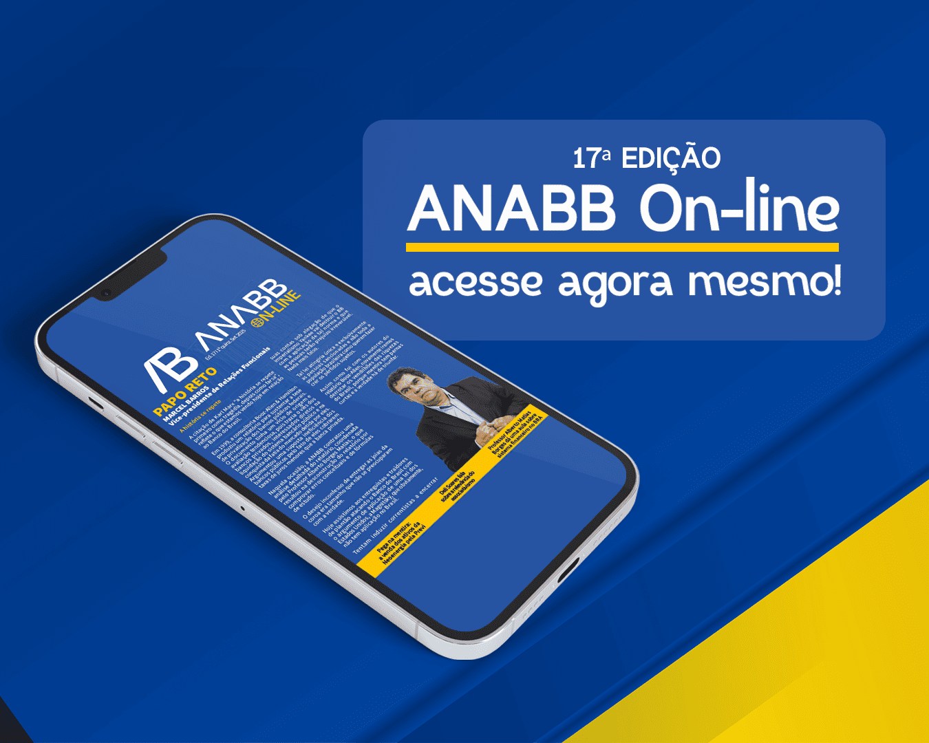 JÁ ESTÁ DISPONÍVEL A 17ª EDIÇÃO DO ANABB ON-LINE