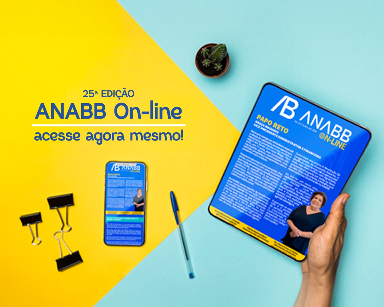 ESTÁ NO AR A 25ª EDIÇÃO DO ANABB ON-LINE